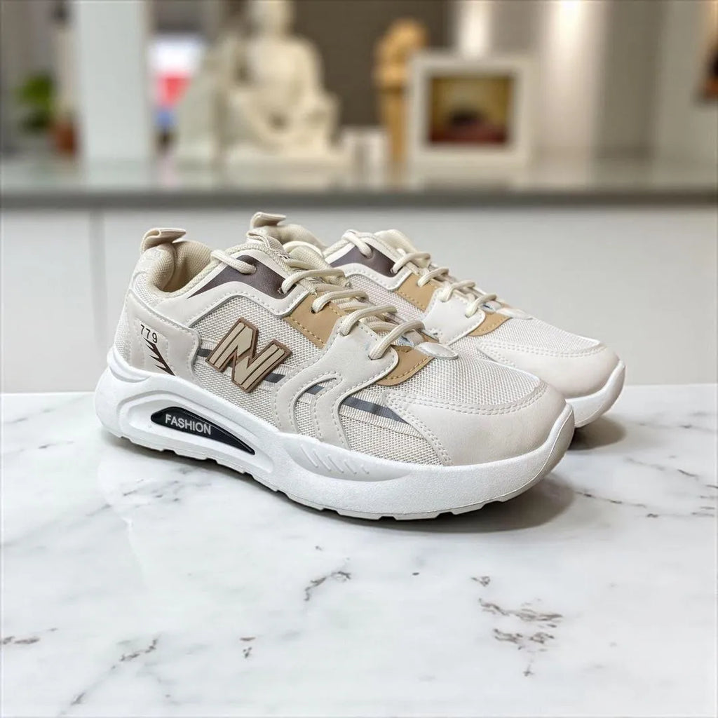 Men's Casual Mesh Joggers for Walking - 1 Pcs Beige