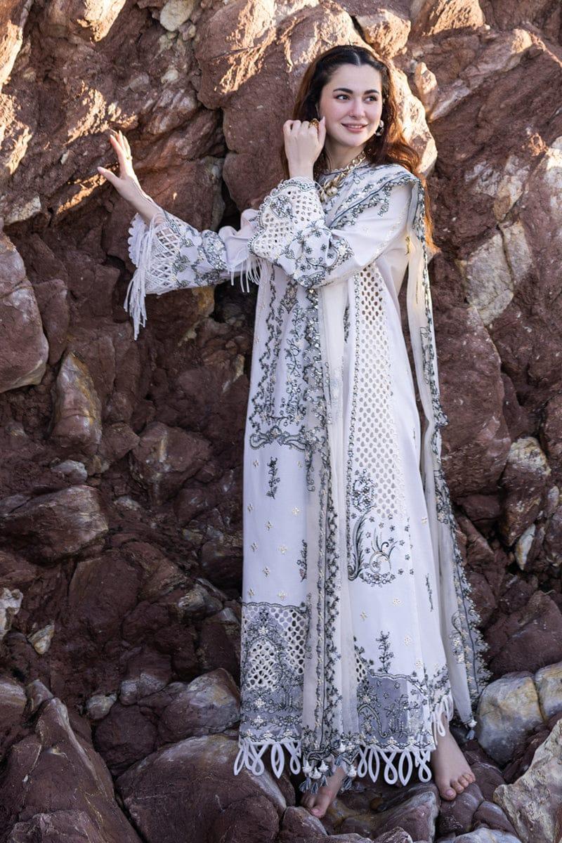 Women's Unstitched 3 Pcs Embroidered Suit